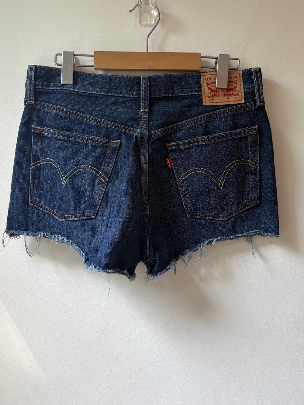 Levi's 501 Denim Shorts - Picture 3 of 14